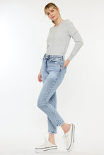 Load image into Gallery viewer, High Rise Slim Straight Jeans