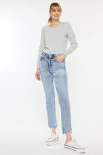 Load image into Gallery viewer, High Rise Slim Straight Jeans