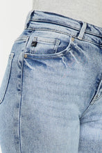 Load image into Gallery viewer, High Rise Slim Straight Jeans