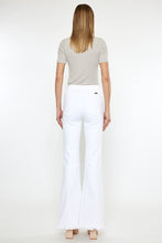 Load image into Gallery viewer, High Rise White Flare Jeans