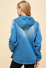 Load image into Gallery viewer, Katie-Ladies Denim Jacket with Hoodies