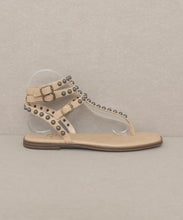 Load image into Gallery viewer, Oasis Society Oaklyn - Studded Gladiator Sandal