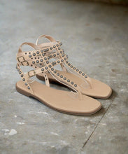 Load image into Gallery viewer, Oasis Society Oaklyn - Studded Gladiator Sandal