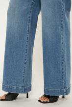 Load image into Gallery viewer, Plus High Rise Trouser Wide Leg Jeans