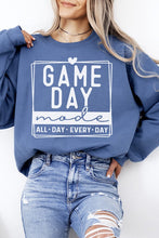 Load image into Gallery viewer, Fall Football Game Day Mode All Day Sweatshirt