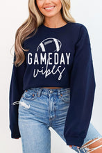 Load image into Gallery viewer, Fall Football Gameday Vibes Graphic Sweatshirt