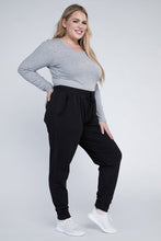 Load image into Gallery viewer, Plus-Size Jogger Pants