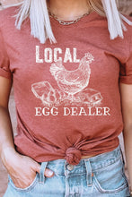 Load image into Gallery viewer, Local Egg Dealer Hen Chicken Farm Graphic Tee