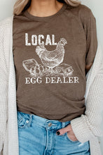 Load image into Gallery viewer, Local Egg Dealer Hen Chicken Farm Graphic Tee