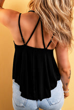 Load image into Gallery viewer, Addyson-Black Double Straps Tank Top