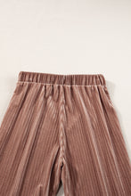 Load image into Gallery viewer, High Waist Flare Corduroy Pants