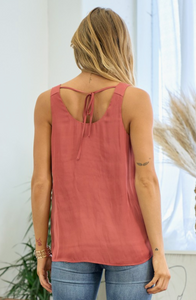 Sarah-Cowl Knit Tank