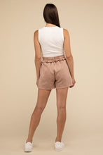 Load image into Gallery viewer, Acid Wash Fleece Drawstring Shorts with Pockets - Honeyed Steele Boutique