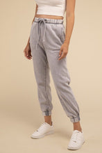 Load image into Gallery viewer, Acid Wash Fleece Sweatpants with Pockets - Honeyed Steele Boutique