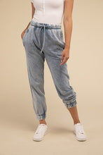 Load image into Gallery viewer, Acid Wash Fleece Sweatpants with Pockets - Honeyed Steele Boutique