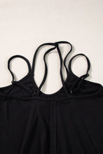 Load image into Gallery viewer, Addyson - Black Double Straps Tank Top - Honeyed Steele Boutique