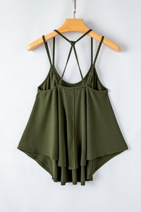 Addyson - Double Straps Tank Top - Honeyed Steele Boutique