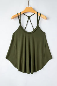 Addyson - Double Straps Tank Top - Honeyed Steele Boutique