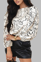 Load image into Gallery viewer, Blake Abstract Blouse