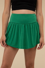 Load image into Gallery viewer, Wide Band Tennis Skirt with Zippered Back Pocket