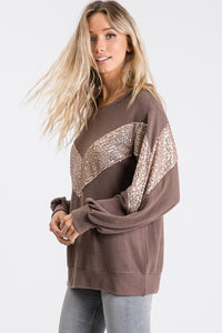 Coffee and Sequins Pullover