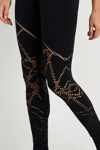 Black Fishnet Leggings