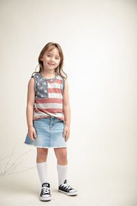 Kids Vintage 4th of July Tank