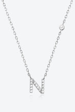 Load image into Gallery viewer, L To P Zircon 925 Sterling Silver Necklace