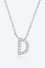 Load image into Gallery viewer, A To F Zircon 925 Sterling Silver Necklace