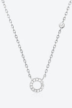 Load image into Gallery viewer, L To P Zircon 925 Sterling Silver Necklace